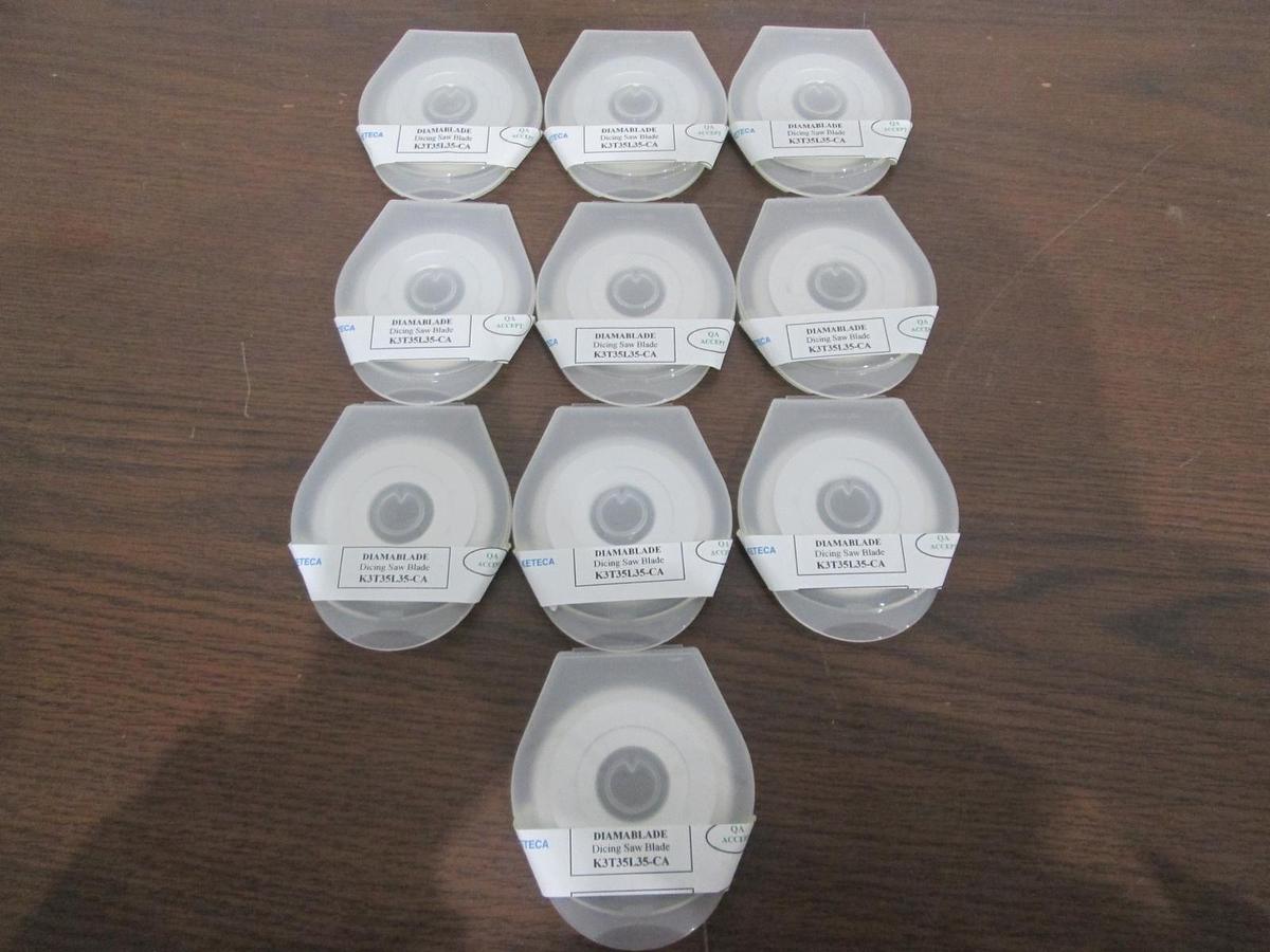 Keteca, Diamablade Dicing Saw Diamond Blade, K3T35L35-CA, New, Lot of 10