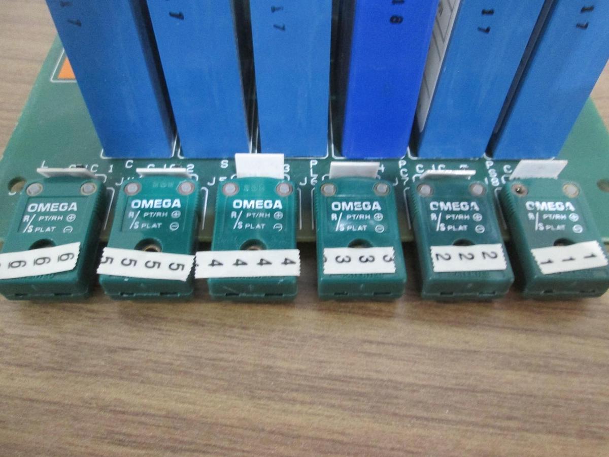 Used ICCI, 8001415 Temperature Controller w/ Dataforth 5B37 Type R Modules, Used