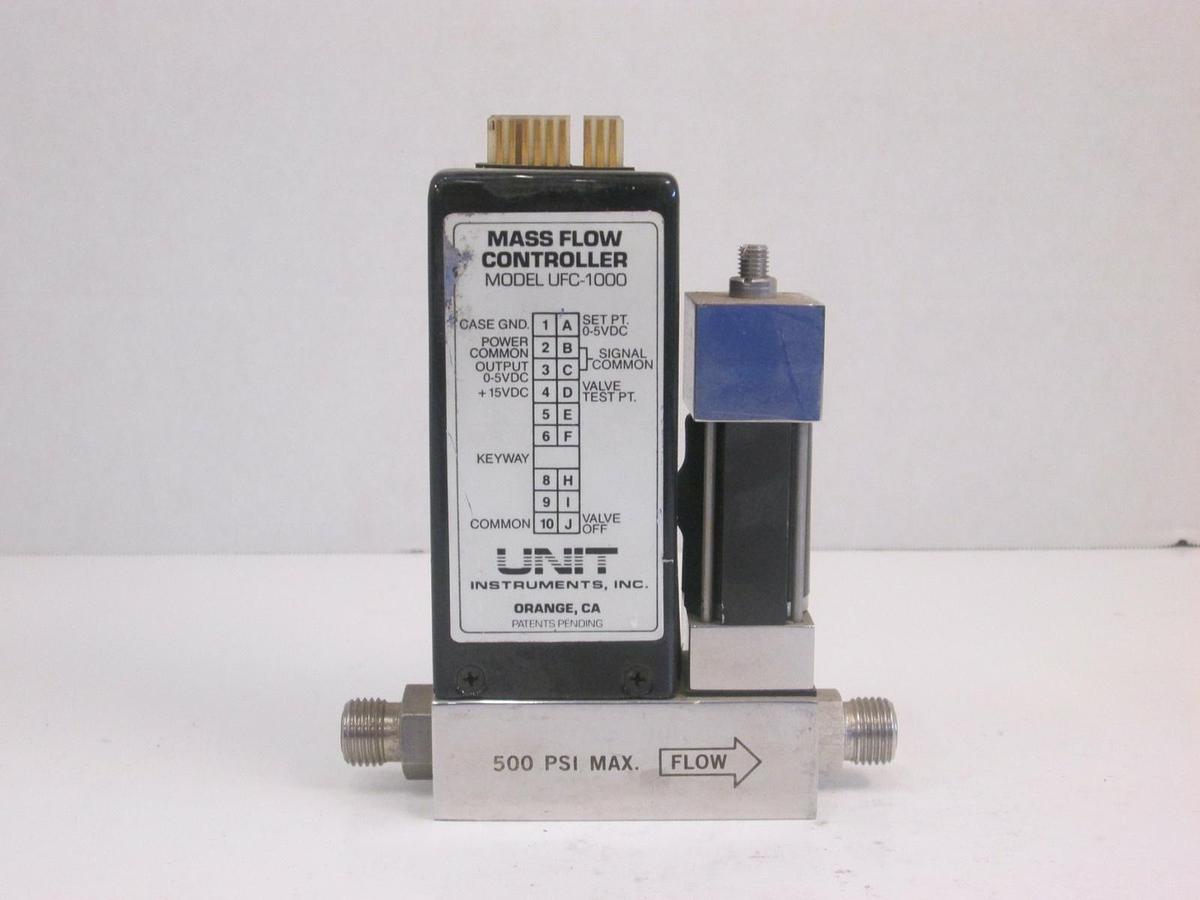 Used Unit UFC-1000, MFC, Mass Flow Controller, SIH4, 1 SLM, Used