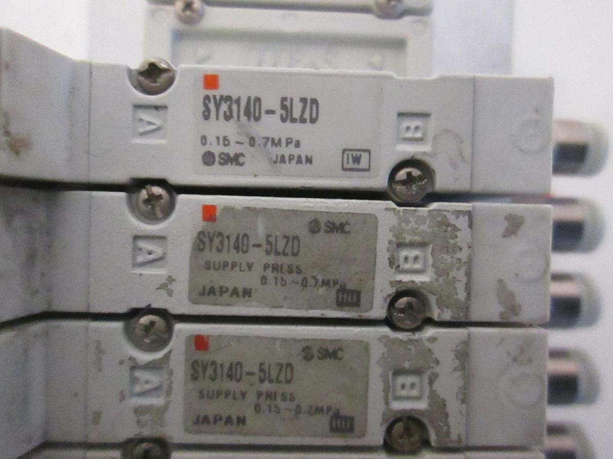Used SMC, SY3140-5LZD, Solenoid Valve Assy, Used