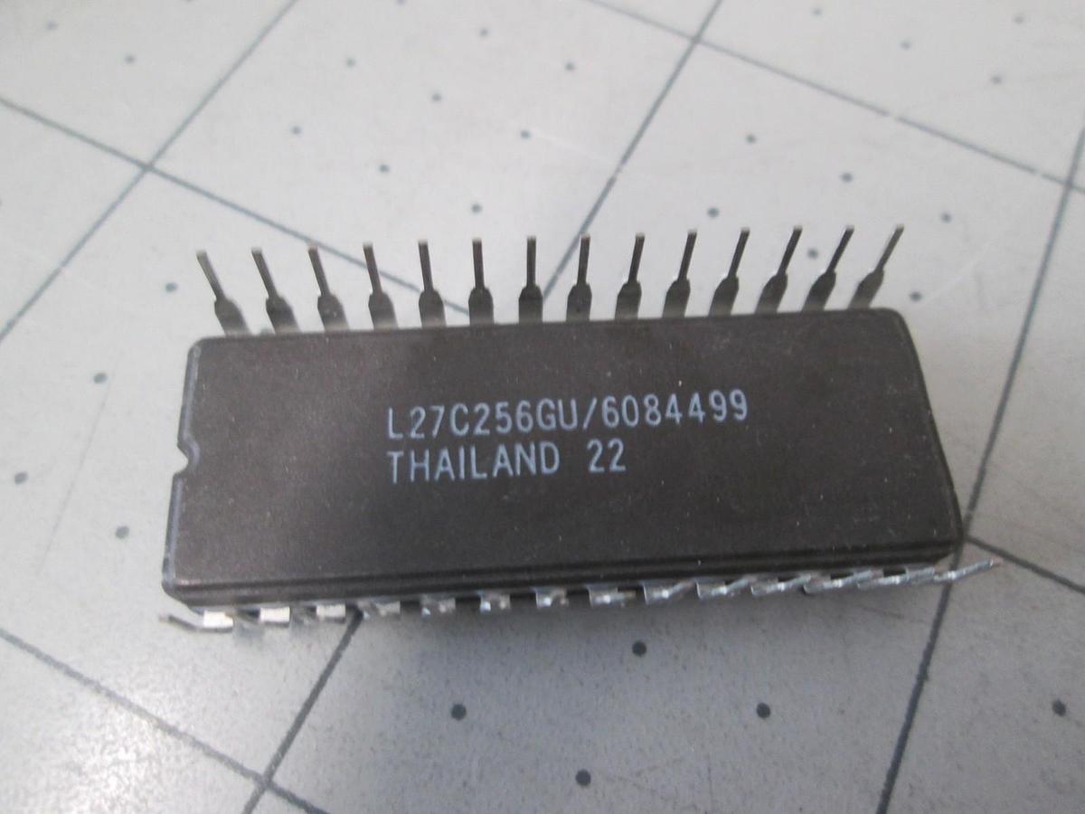 Used SPT Micro Texas Instruments, L27C256GU, Eprom Gas Interlock Dop. B9D3, IC, New