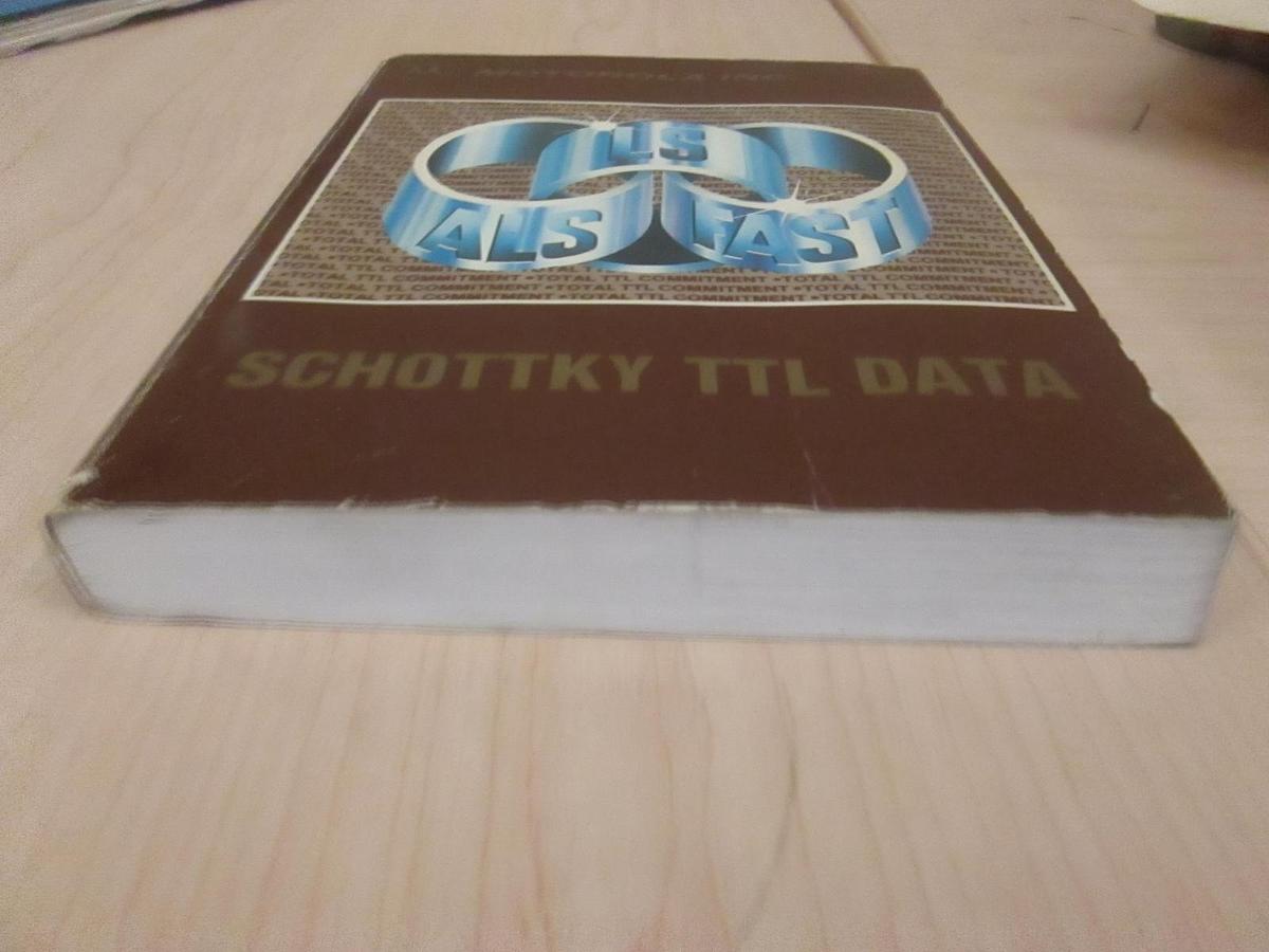 Used Motorola Inc. Schottky TTL Data, DL121R1 Used