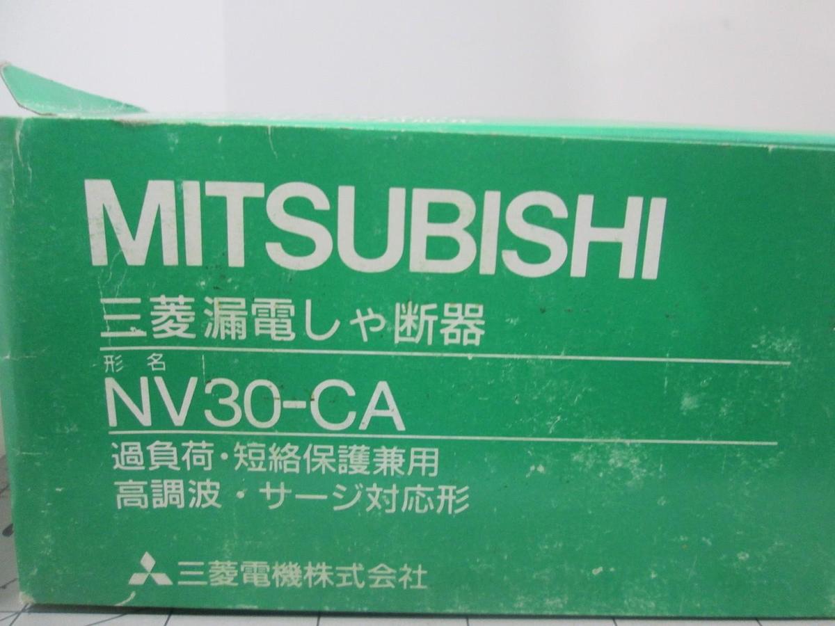 Mitsubishi, NV30-CA, Circuit Breaker, New