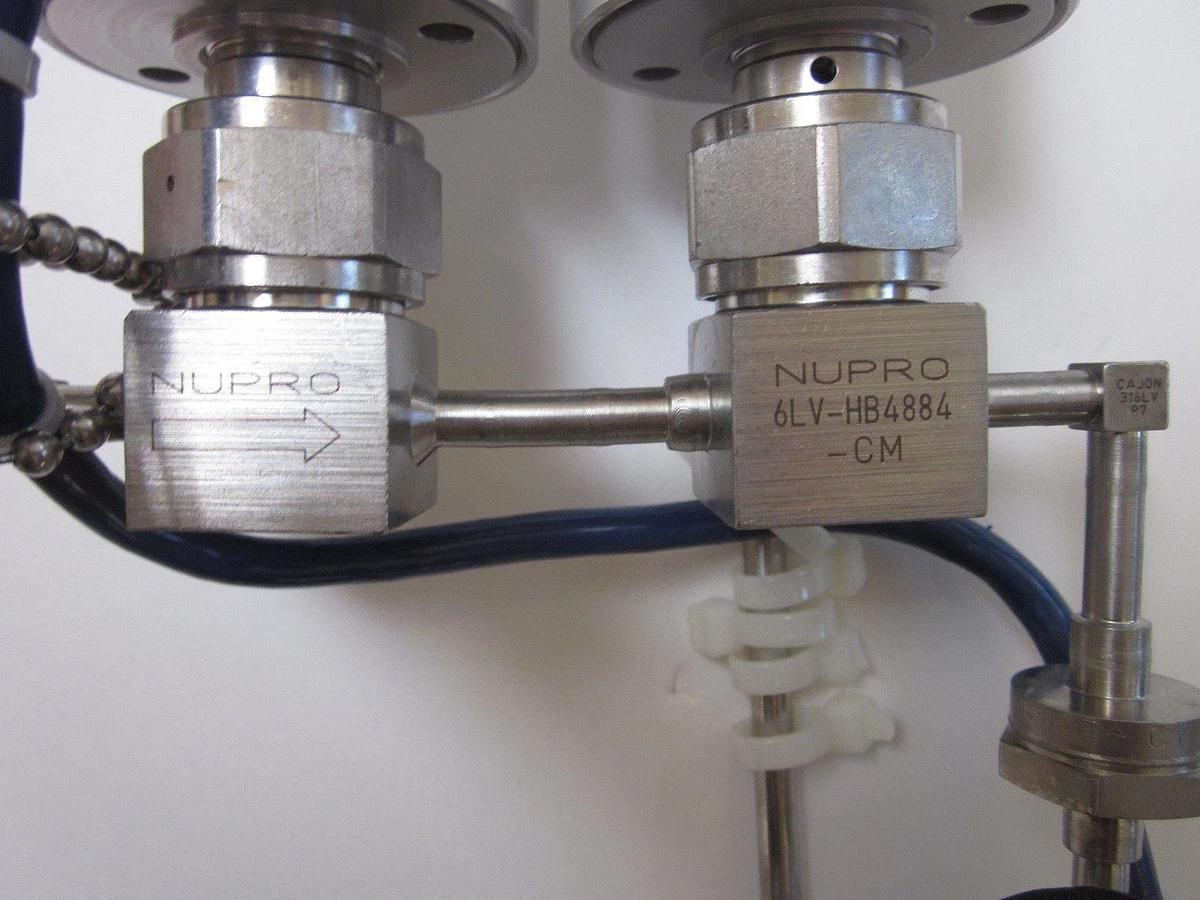 Used Air Products Pigtail Assembly for a GasGuard 450 Gas Cabinet CGA 320