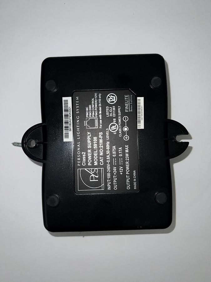Used Finelite Personal Lighting System Model 59108, used, power supply only