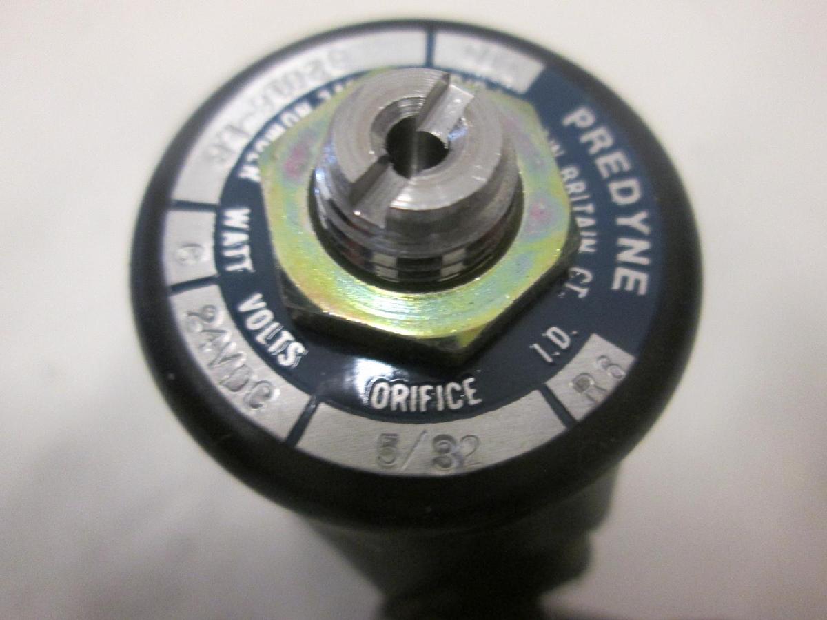 Used Predyne, B2016-LB, VALVE SOLENOID 2WAY 1/4NPT,24VLT,100 PSIG, 5/3, New