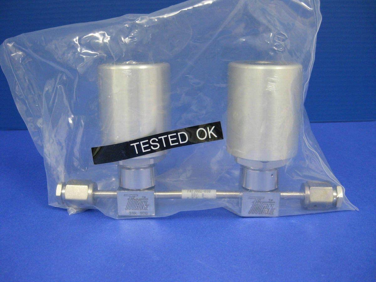 Used Semi Gas Ewal Parker Titan II Actuated Valve Assy, M006565, M006788,