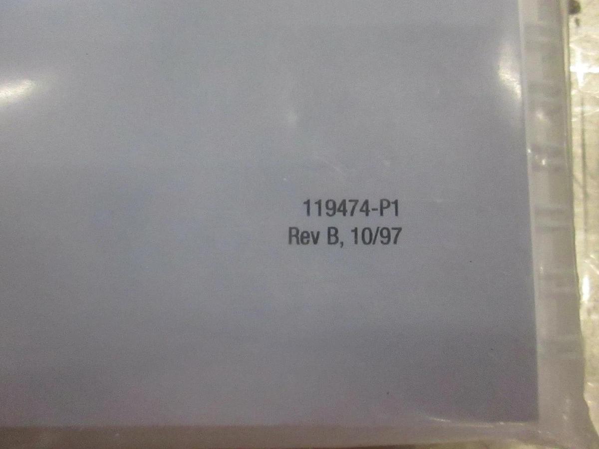Used MKS Type 1479A Mass-Flo Controller Manual, 119474-P1, New