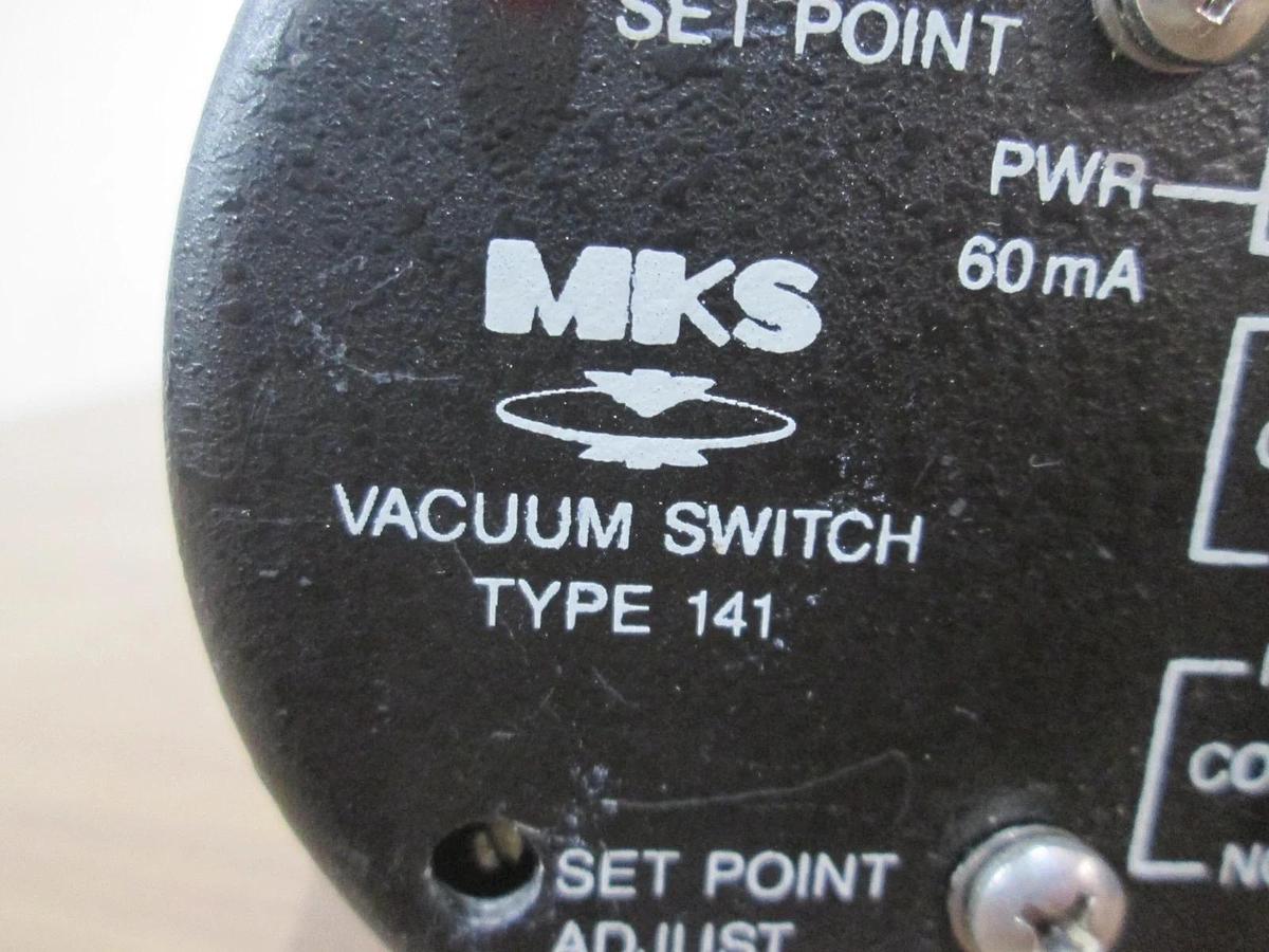 Used MKS, 141A-13816----6, 100 TORR, Vacuum Switch Type 141, Used