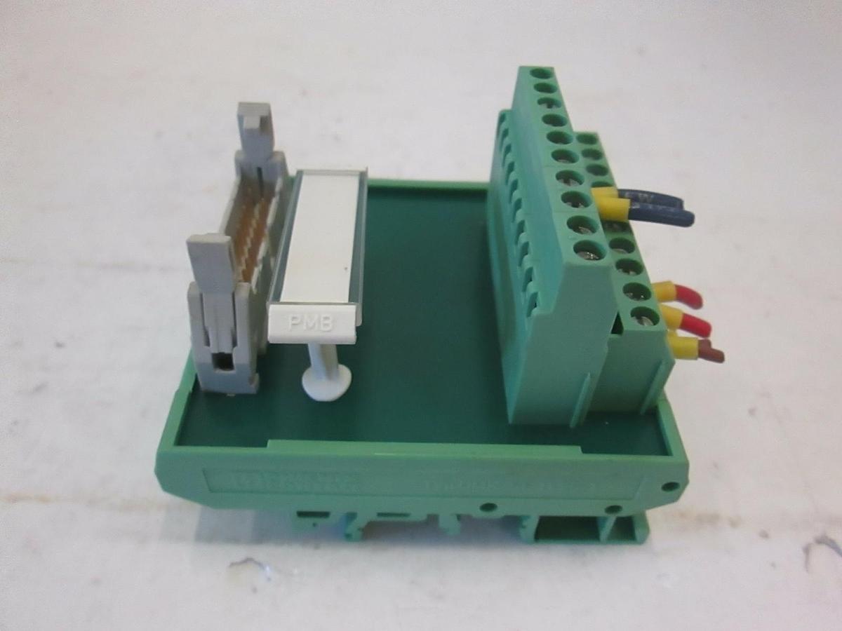 Used Phoenix Contact FLKM20, 20 Position Connector, Used