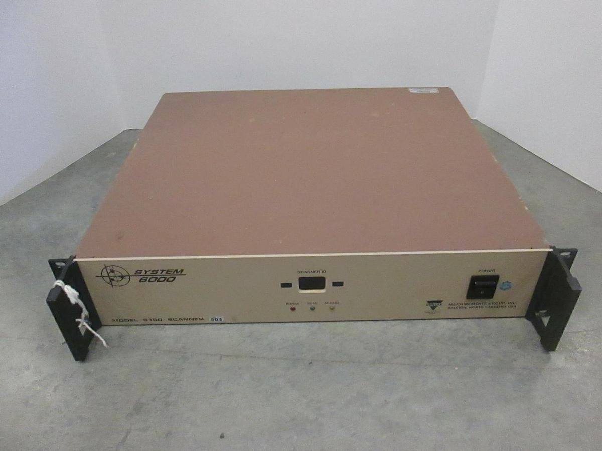 Used System 6000, Scanner, Model 6100, Used