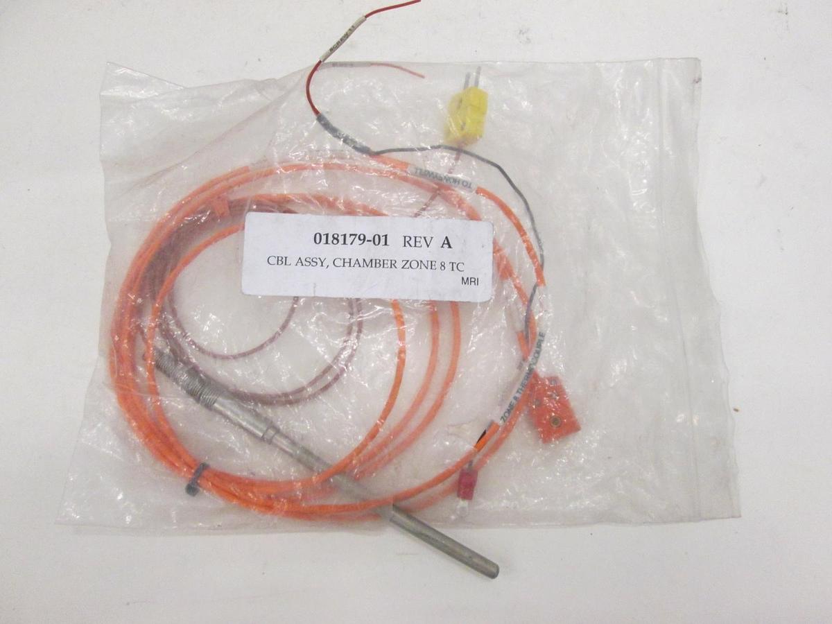 Used 018179-01, CBL Assy, Chamber Zone 8 TC, New