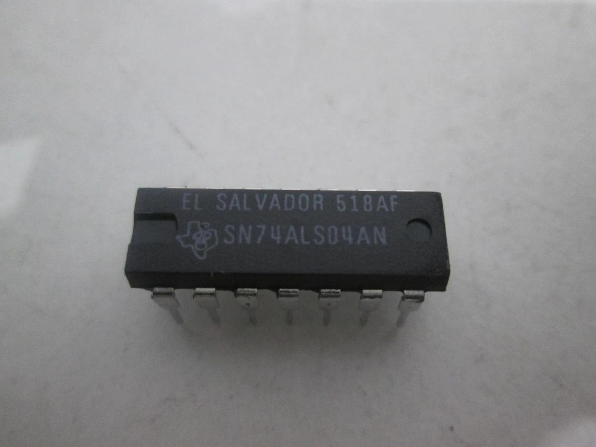 Texas Instruments, SN74ALS04AN, Integrated Circuit, New, Lot of 18
