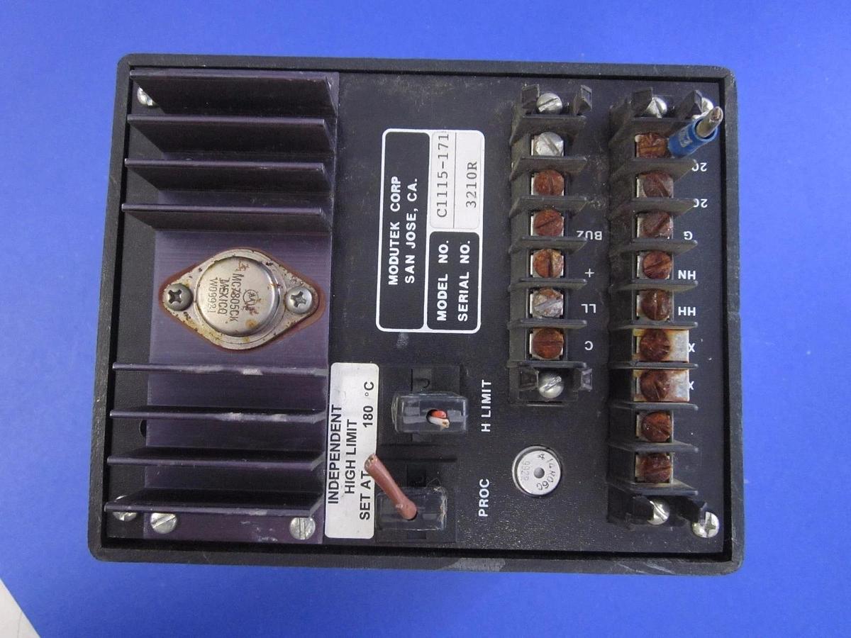 Used Modutek Microbath C1115-171 Process Controller