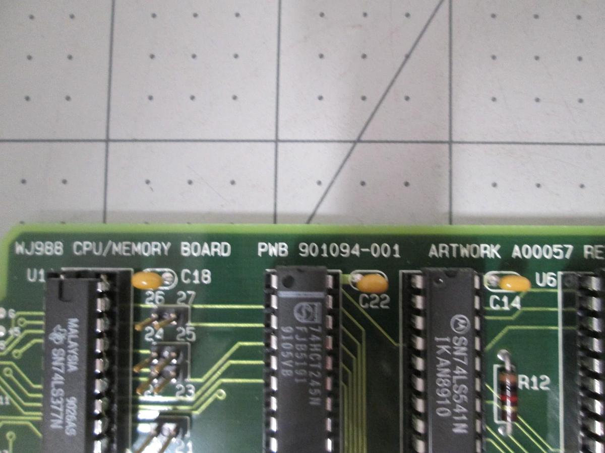 Used Watkins Johnson, 901094-001, WJ998 CPU/Memory Board, New
