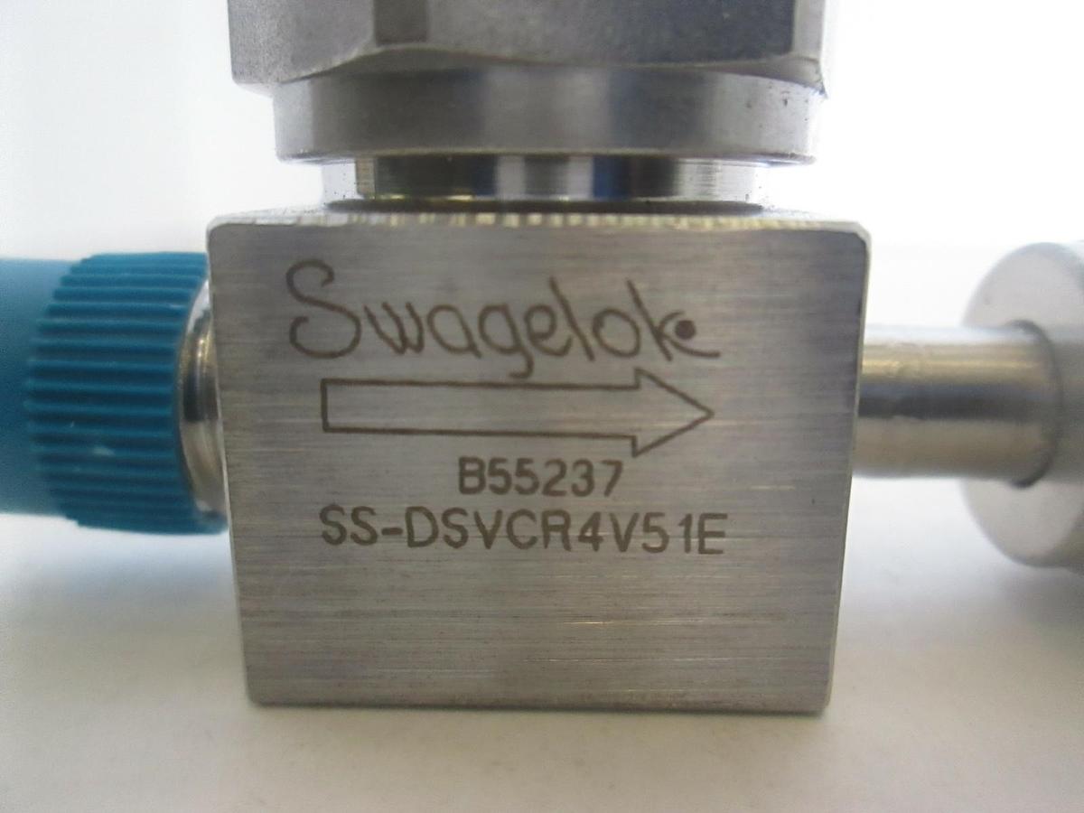 Used Swagelok, SS-DSVCR4V51E, Diaphragm Valve, Used