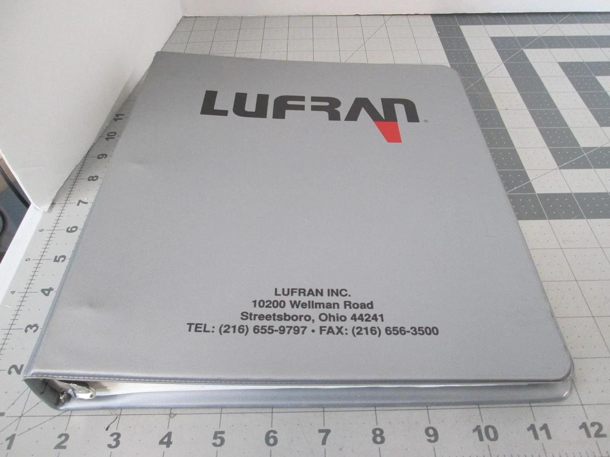 Used Lufran, 052-SVW-Di-480-1000, Ultrapure DI Water Heater Manual, Used