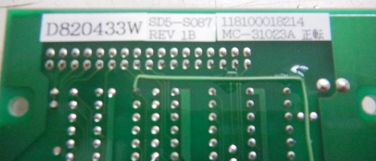 Used PCB, MC-31023, TEL Tokyo Electron Limited