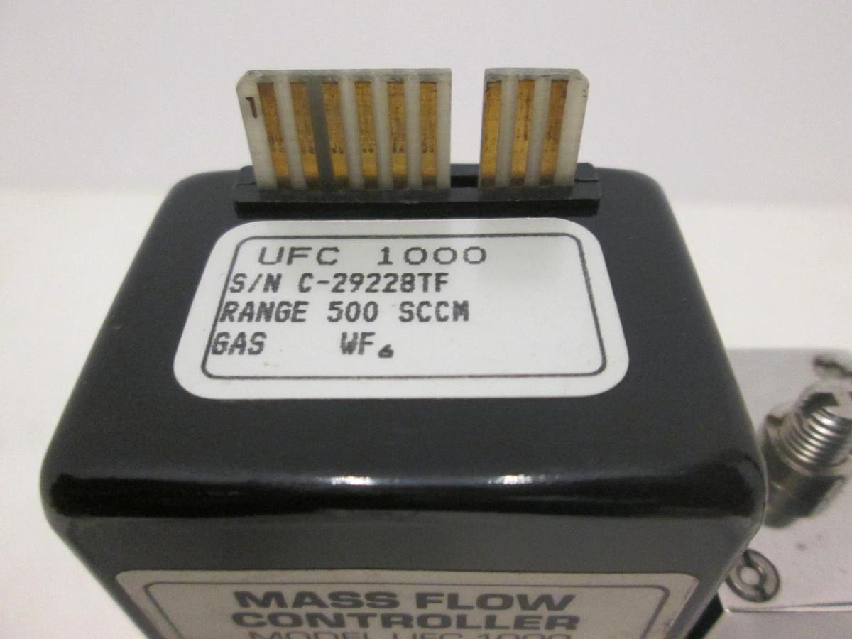 Used Unit UFC-1000, Mass Flow Controller MFC, WF6, 500 SCCM, Used