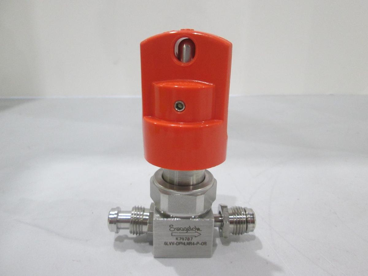 Swagelok, 6LVV-DPHLMR4-P-0R, Manual Valve w/ Lock Out, New