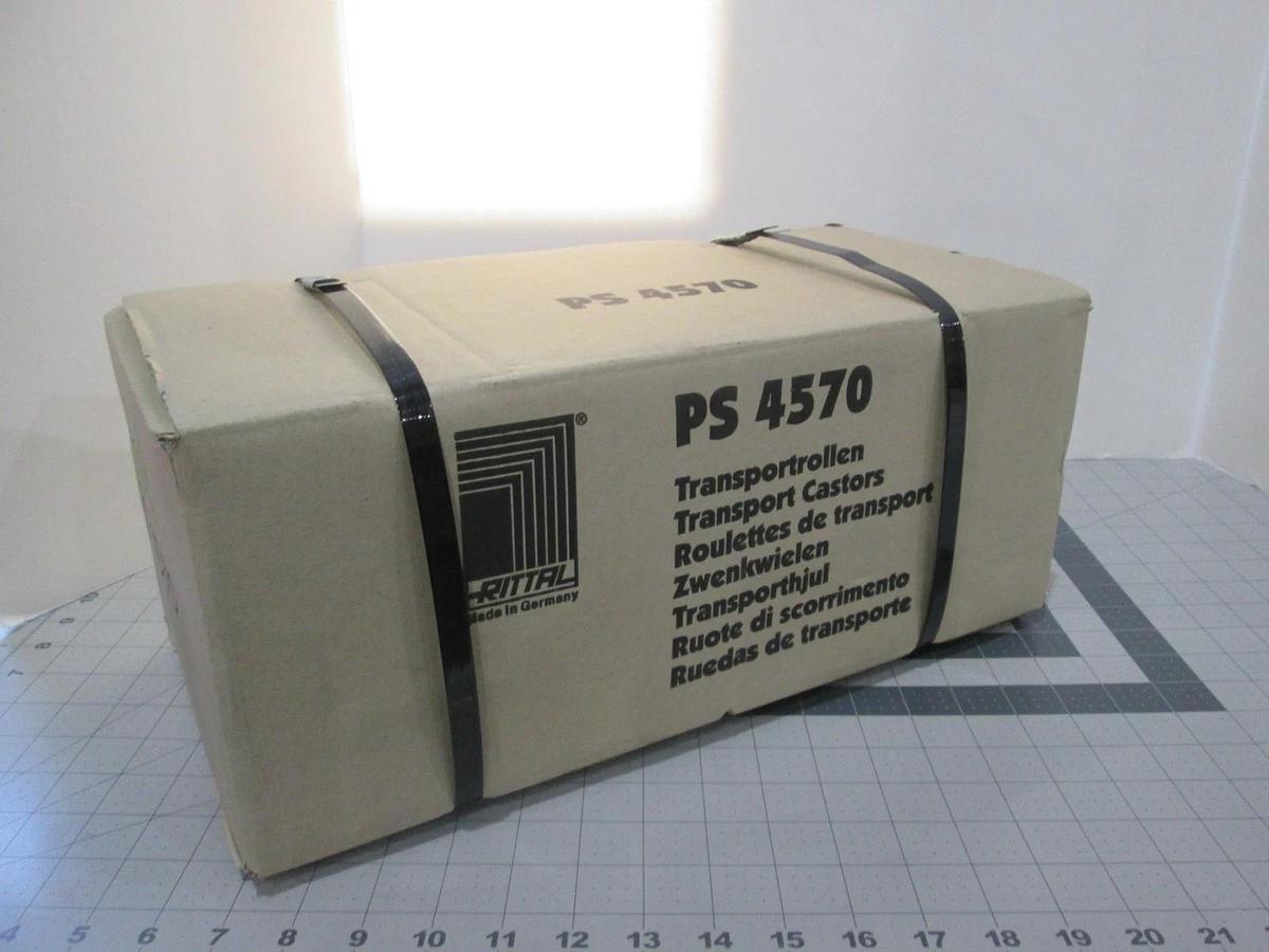 Rittal, PS 4570, Heavy Duty Transport Casters, Box of 4, New