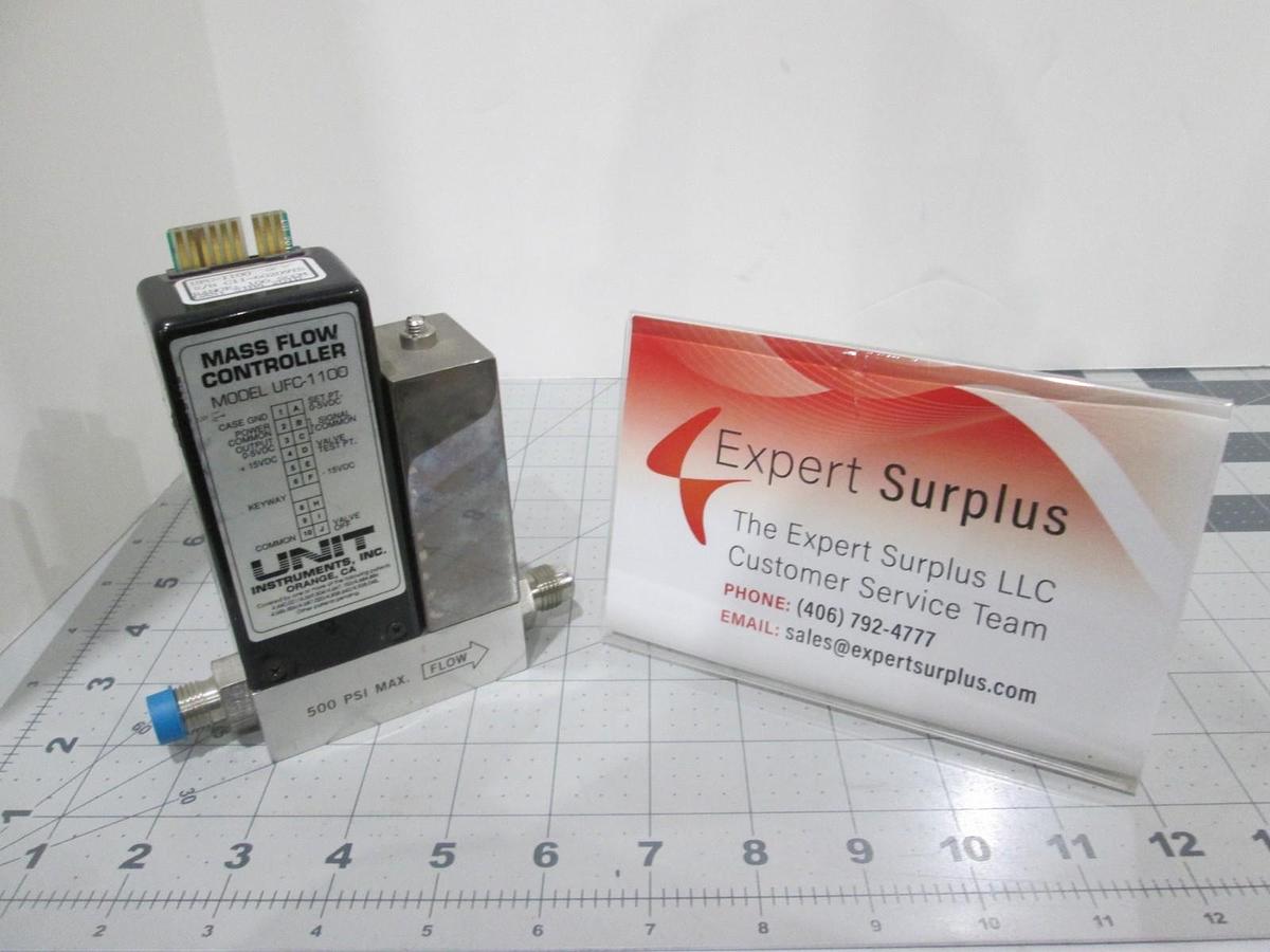 Used Unit, UFC-1100, Mass Flow Controller, SiH4, 100 SCCM, Used