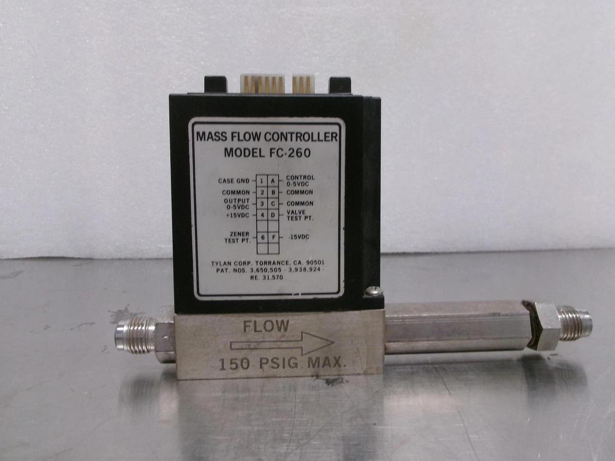 Used Unit, FC-260, Range 500 SCCM, Gas HCL, w/filter Used