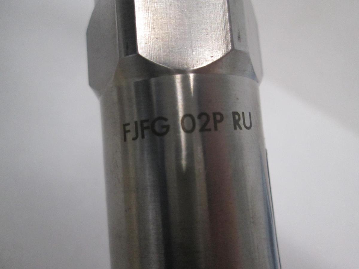 Used Fujikin, 0120-064661, N.C. Gas Assy w/ Millipore FJFG 02P RU Filter, Used