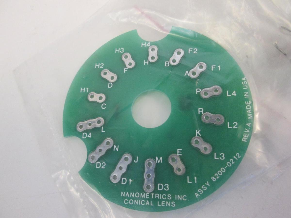 Nanometrics, Conical Lens, 8200-0212, New, Lot of 3