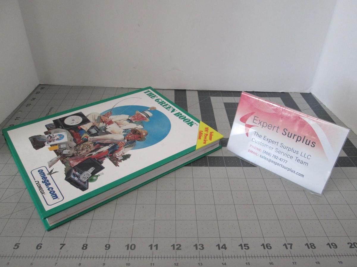 Used Omega, The Green Book, Volume MM Preview Edition, Used