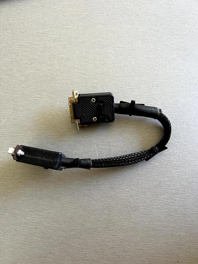 Used P/N 168460-001 Harness Assy, WFRCTR/Flat Finder Power 1/0, Used
