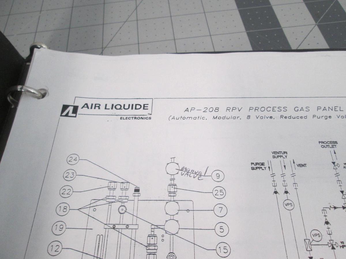 Used Air Liquide, MicroPurge GX-20/OX-20, Manual, Used