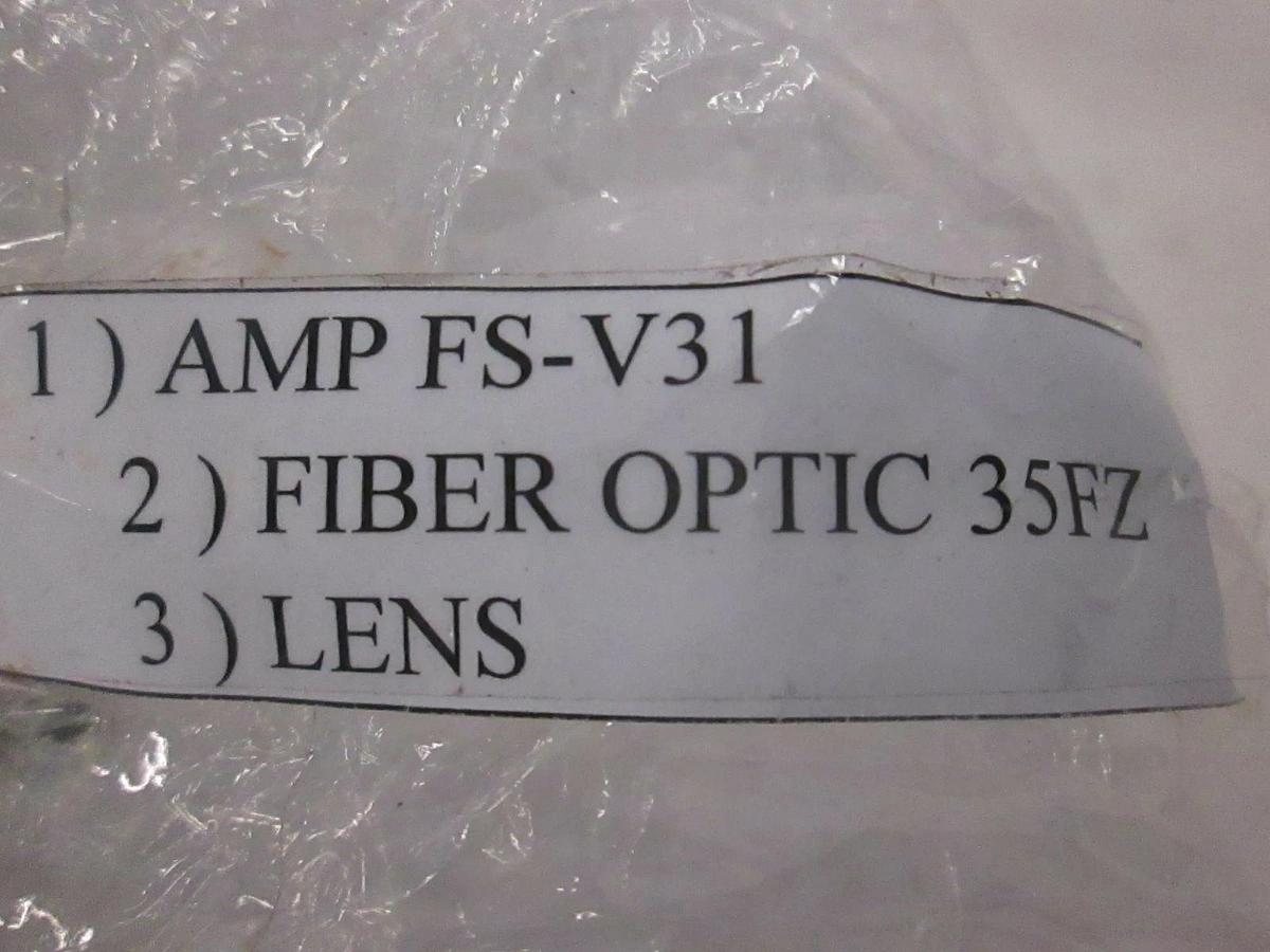 Used Spacer Sensor Stand Assy, AMP FS-V31, Keyence 35FZ, Lens, Used