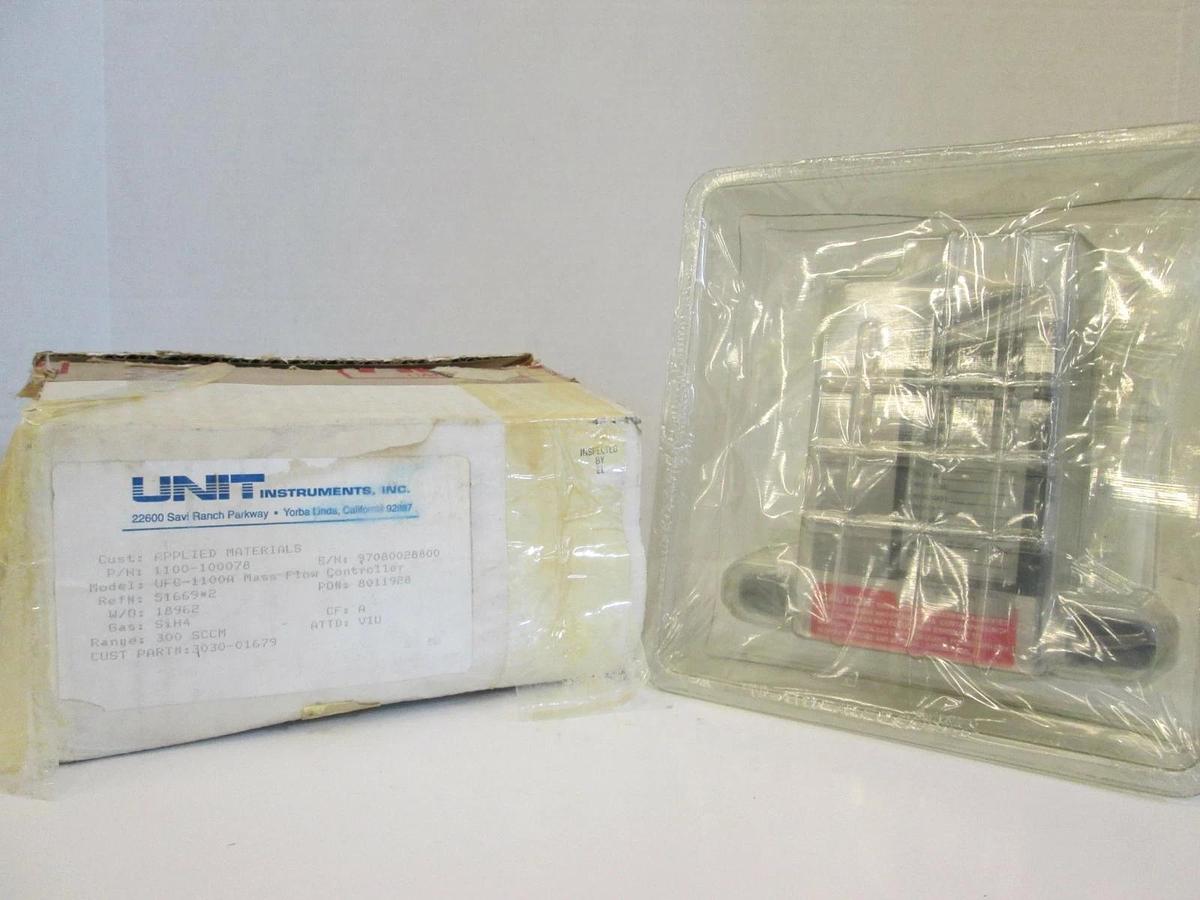 Refurbished Unit UFC-1100A Mass Flow Controller SiH4, 300 SCCM, Reburbished