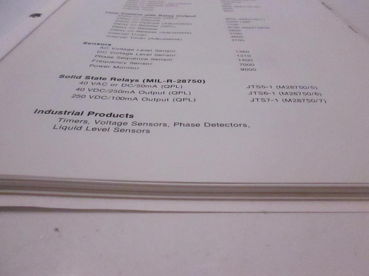 Used Electronics Division Catalog TS100, Used
