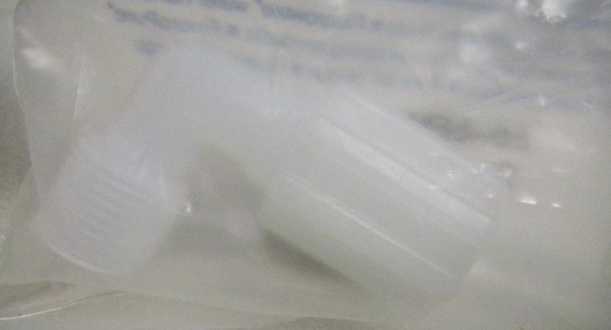 Used Fluoroware Flaretek Elbow Adapter Fitting E6-6FN-1, 3/8" In/Out, New