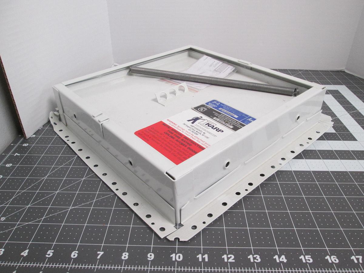 KARP Associates Fire Rated Access Door Frame Assembly W/N 43337 WHI-854643 UL