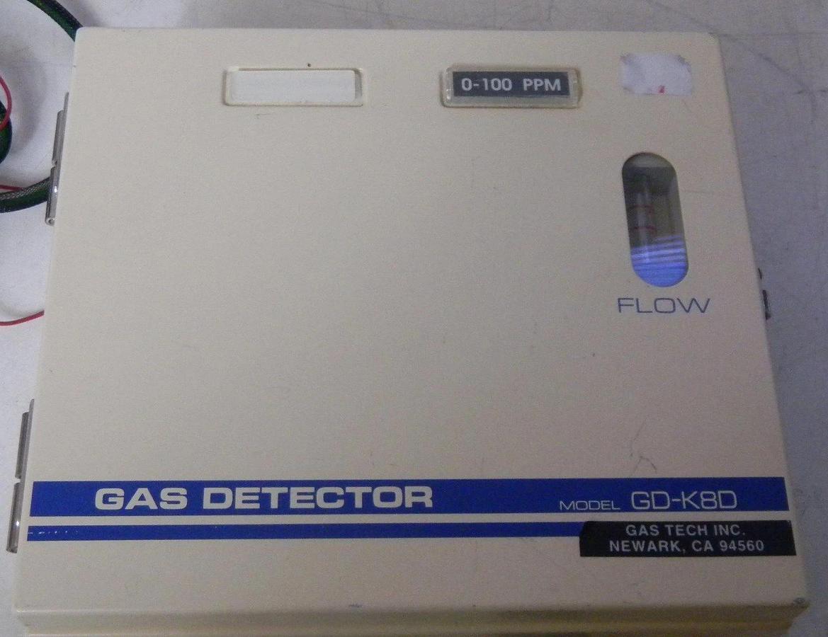 Used Gas Tech GD-K8D Gas Detector, 0-100 PPM, Used