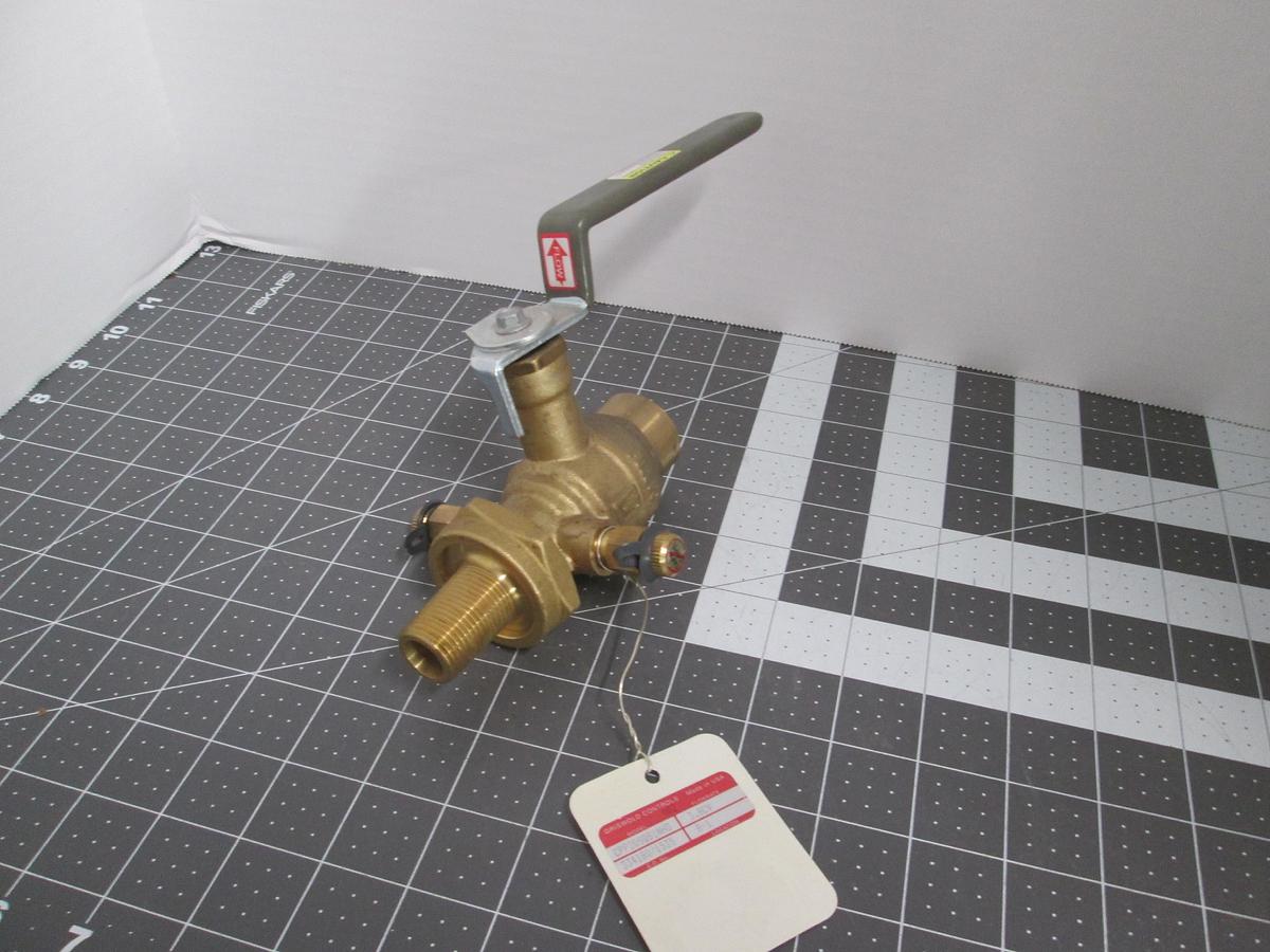 Used Griswold Controls CPP2QSQS1NH0 Hydronic Balancing Coil Piping Valve 3.8 CV