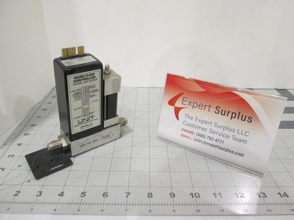 Used Unit, UFC-1020, Mass Flow Controller, O2, 10 SLPM, Used