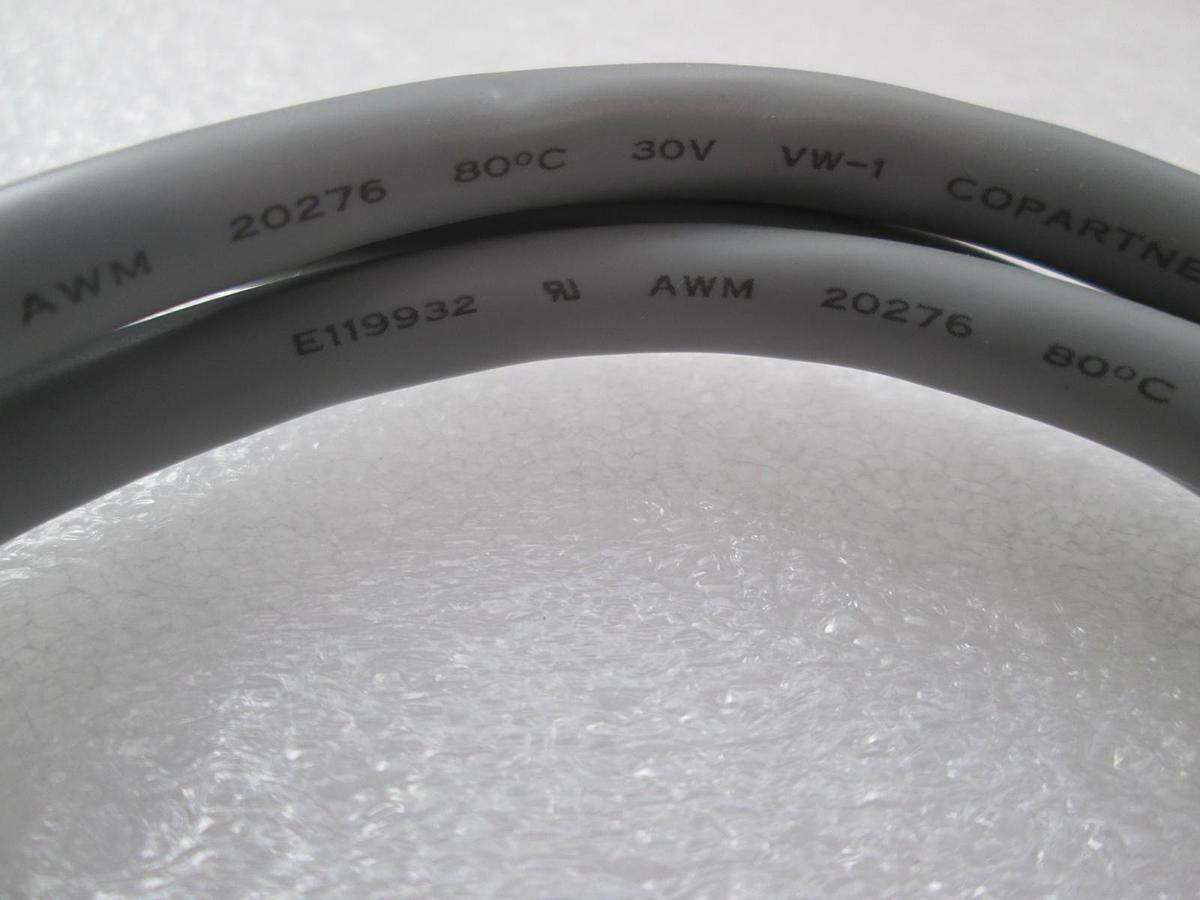 Used TEL Tokyo, Copartner, E119932, AWM Style Cable, VW-1, 20276, New