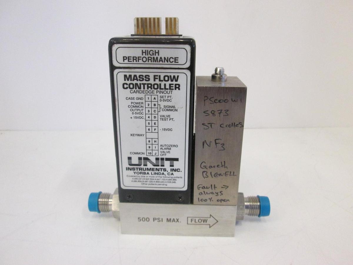 Used Unit Instruments, UFC-1100A, Mass Flow Controller, 300 SCCM, N2, Used