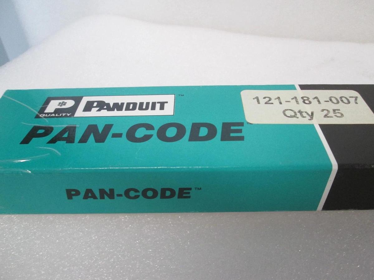 Panduit, PSM-G, Pan-Code, New, Lot of 25