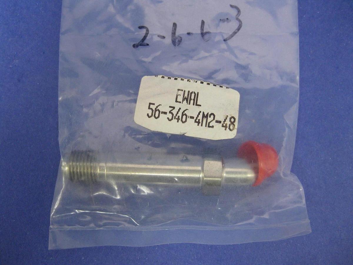 PARKER EWAL 56-346-4M2-48 CGA 346 3" Inlet Connection, 1/4" NPT, New