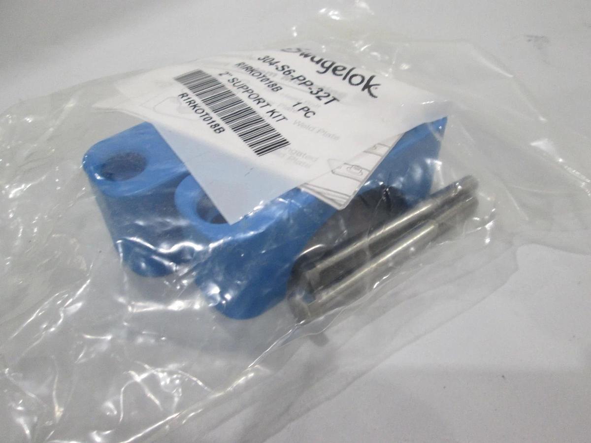 Used Swagelok, 304-S6-PP-32T, 2" Support Kit, New