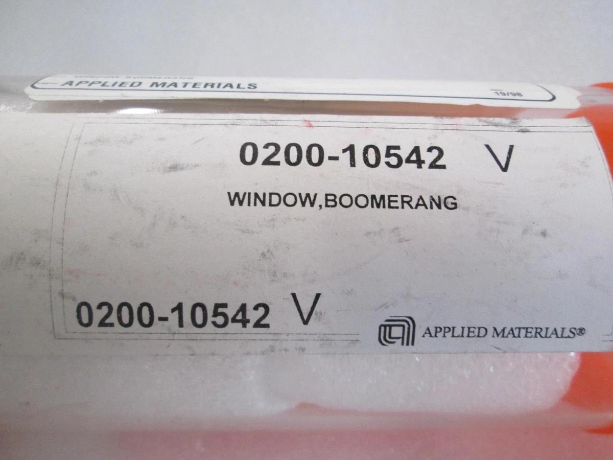 AMAT, 0200-10542, Quartz Window Boomerang, New