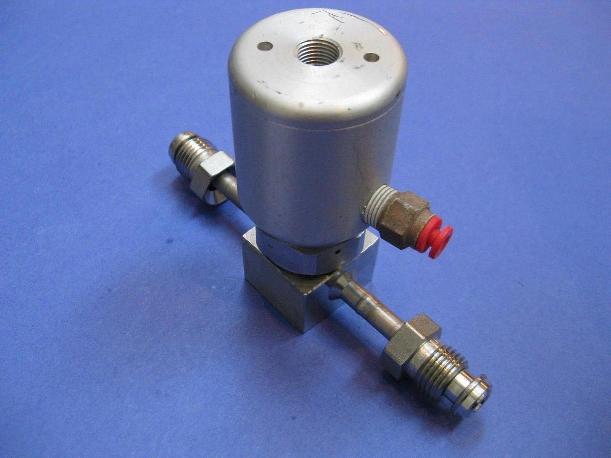 Used Nupro Swagelok 6LV-DABW4-P-C Diaphragm Valve, NC, 1/4" MVCR, Used