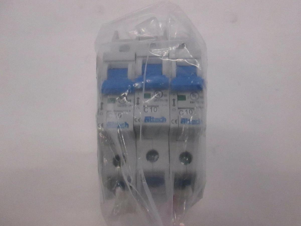 Used Altech, UL 489 Branch Circuit Breaker, Used, Lot of 3
