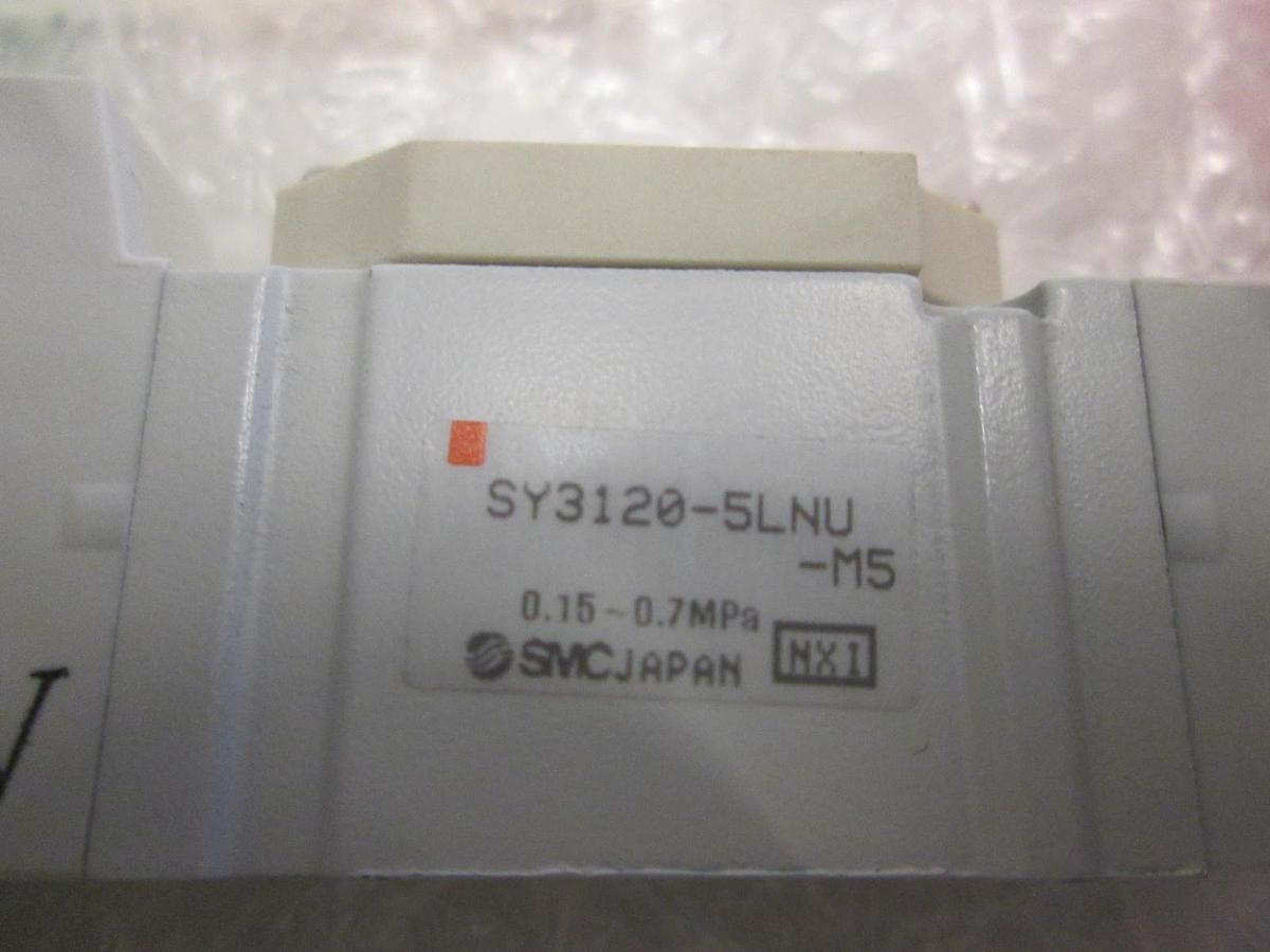 SMC, Solenoid Valve, SY3120-5LNU-M5, .15-.7 MPa, New