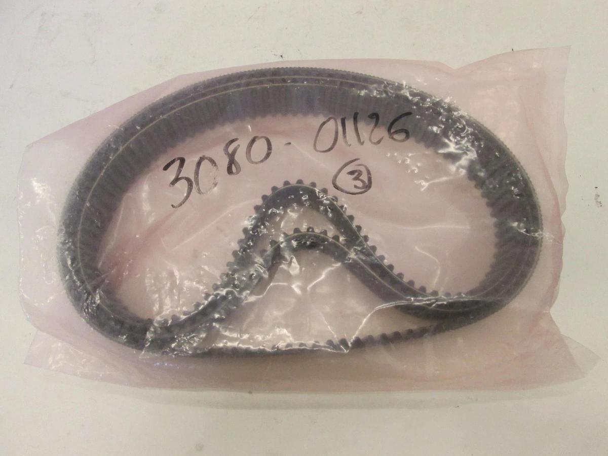 Gates Poly Chain, 3080-01126, Black Timing Belt, 8MMP x 36MMW, New, Lot of 3